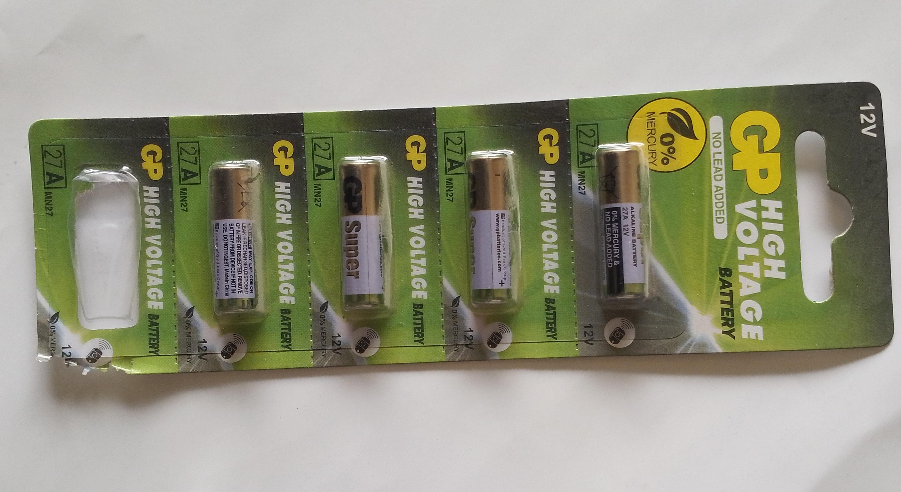 Remote battery 27A
